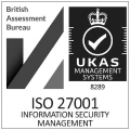 ISO 27001 certified