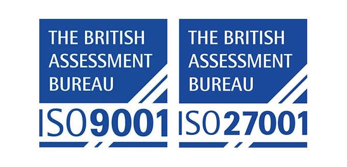 Blue Sky hosting ISO standards