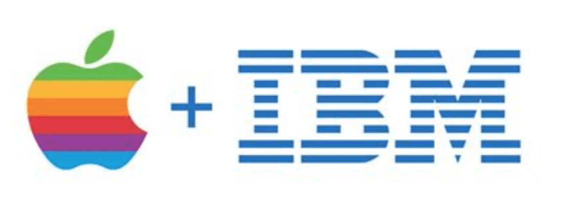 ibm+apple-logo